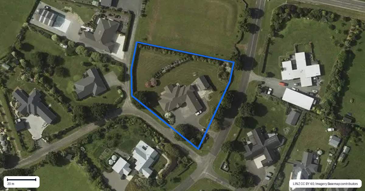 Property context map for 2 Ivy Lane, Ohau