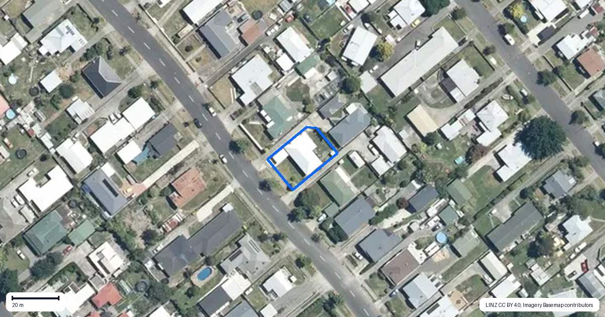 Property context map for 812 Ferguson Street, Akina, Hastings