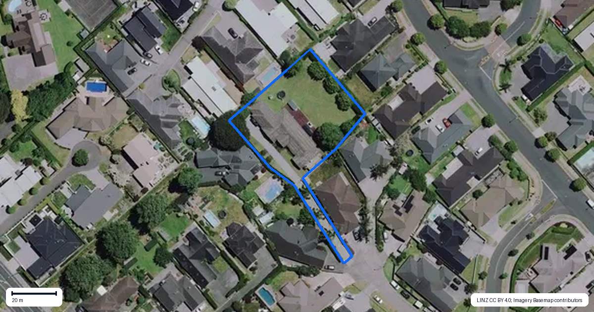 Property context map for 16 Hampshire Court, Flagstaff, Hamilton
