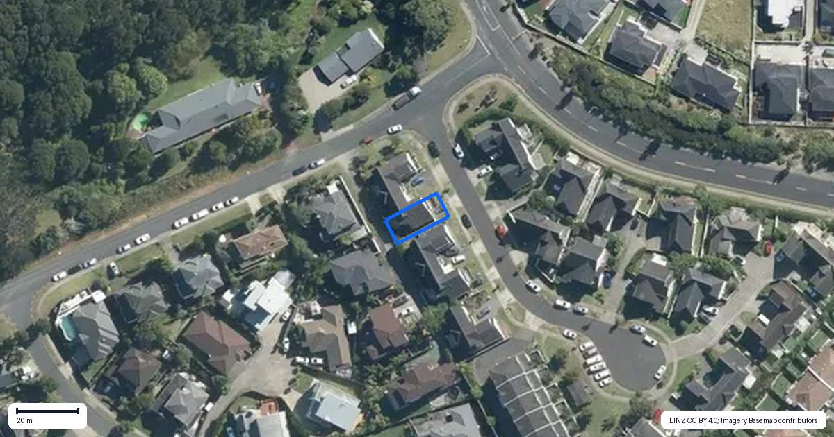 Property context map for 3 Hatfield Place, Albany Heights, Auckland