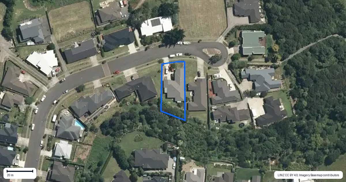 Property context map for 44 Alpers Ridge, Leamington, Cambridge