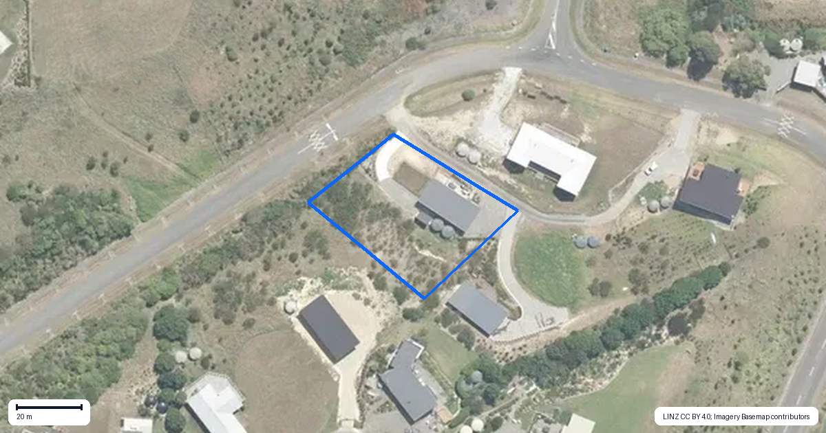 Property context map for 7 Tama Road, Riversdale Beach, Masterton