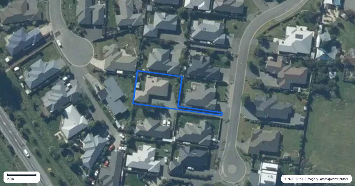 Property context map for 18A Pemberton Drive, Darfield