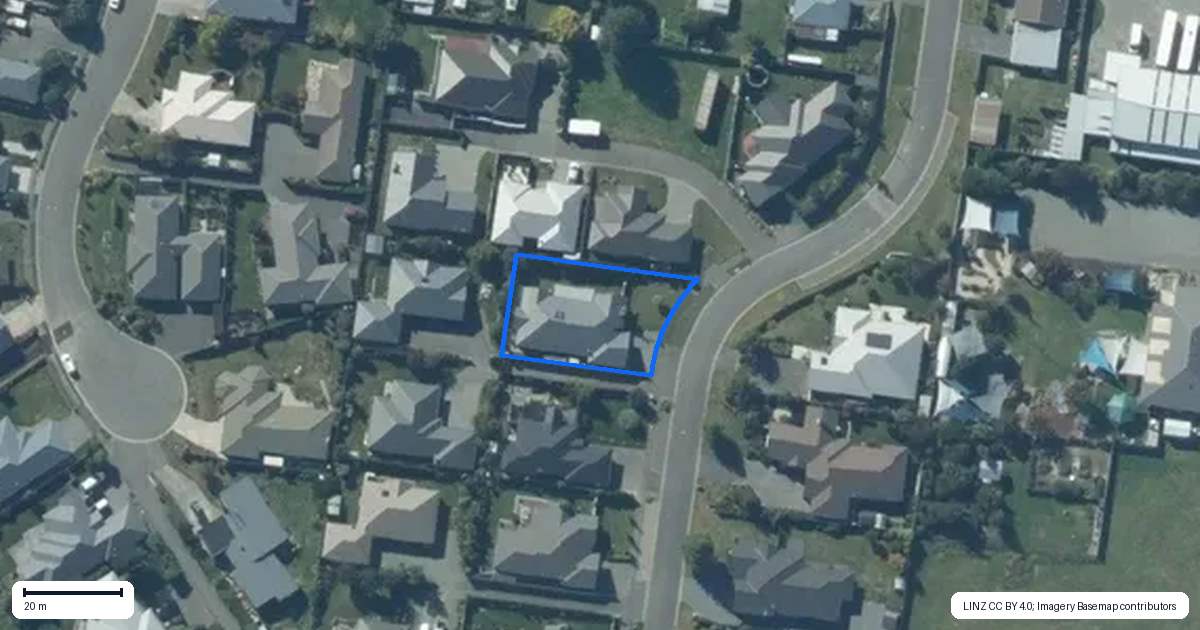 Property context map for 10 Pemberton Drive, Darfield