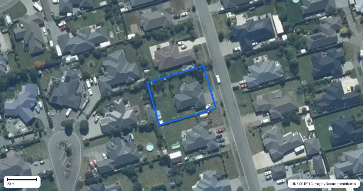 Property context map for 33 Beaumont Drive, Rolleston