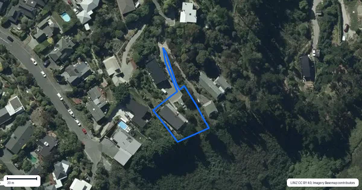 Property context map for 88 Santa Maria Avenue, Mount Pleasant, Christchurch