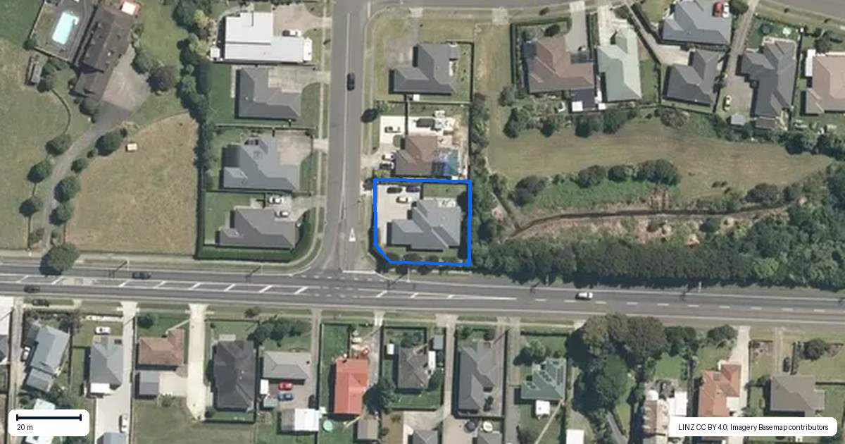 Property context map for 403 Gleneagles Drive, Te Awamutu