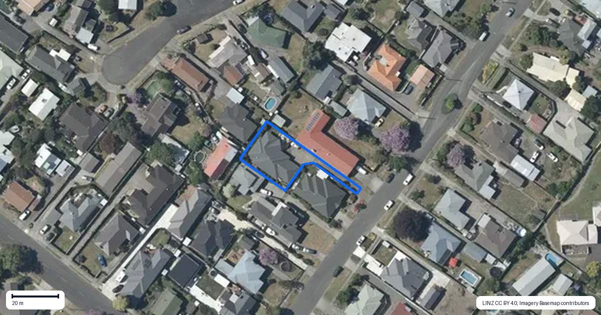 Property context map for 47 Waterhouse Street, Taradale, Napier