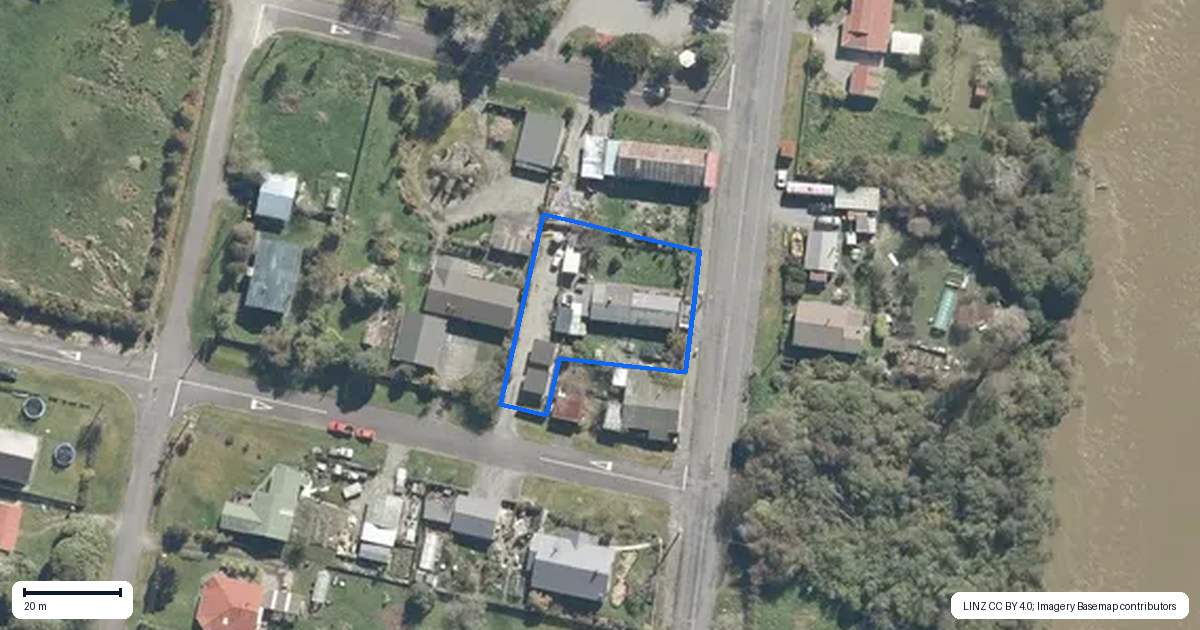 Property context map for 737 Taylorville Road, Taylorville, Greymouth