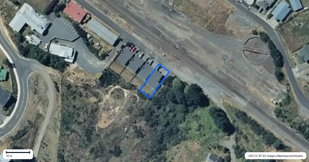 Property context map for 70 Thames Street, Ohakune