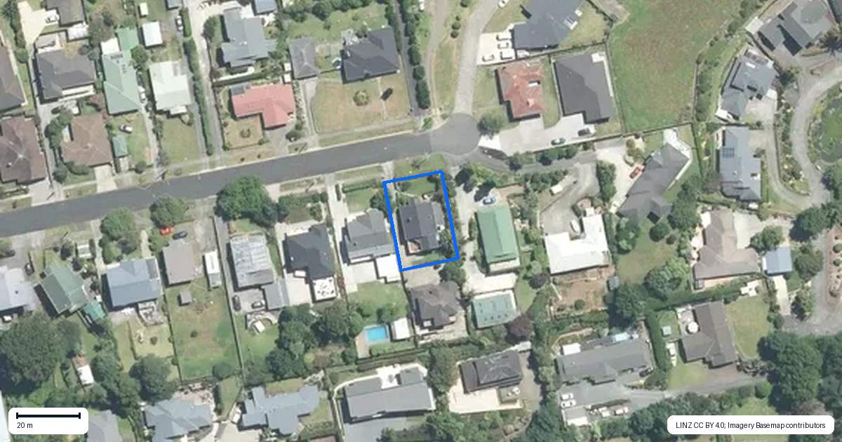 Property context map for 29 Carlton Road, Pukekohe