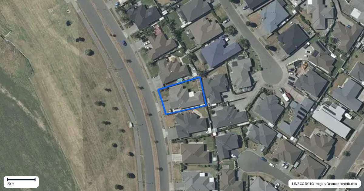 Property context map for 22 Orotu Drive, Poraiti, Napier