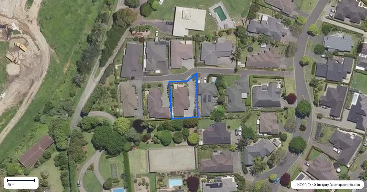 Property context map for 52 Raukawa Drive, Bethlehem, Tauranga