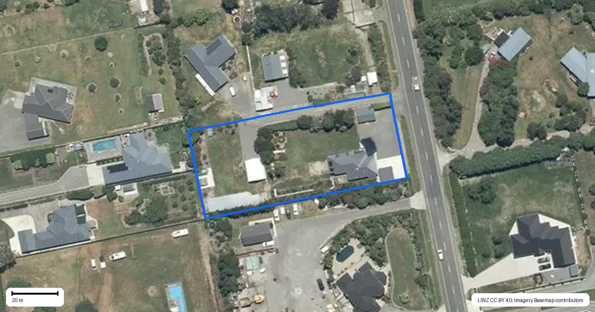 Property context map for 245 Riverbend Road, Meeanee, Napier