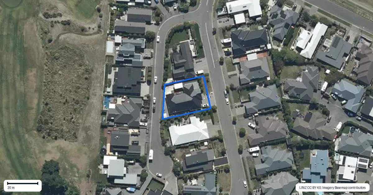 Property context map for 6 Torrey Pines, Waimairi Beach, Christchurch