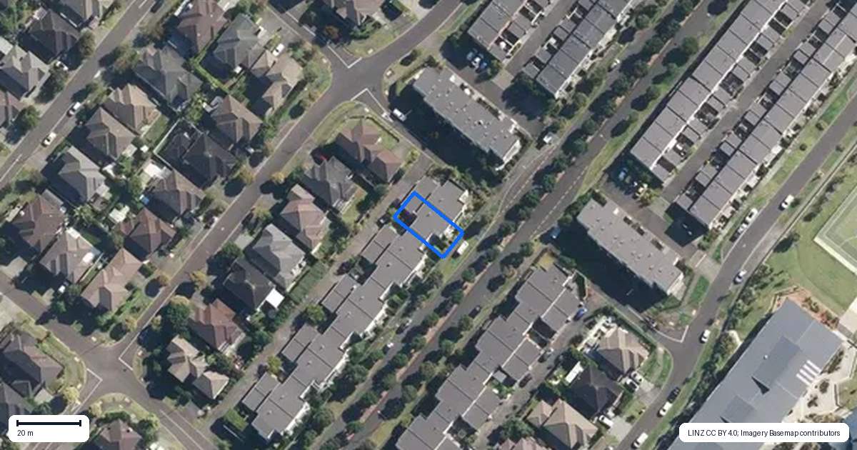 Property context map for 47 Bluegrey Avenue, Stonefields, Auckland