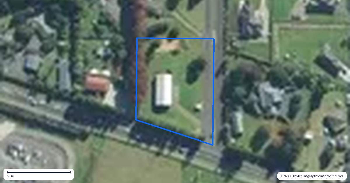 Property context map for 138 Waipapa Road, Kerikeri