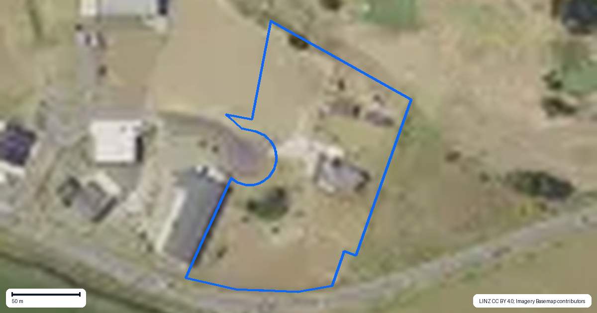 Property context map for 38 Commerce Place, Awapuni, Gisborne