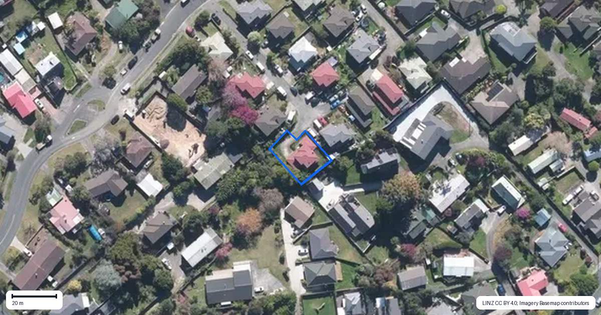 Property context map for 19 Sari Place, Massey, Auckland