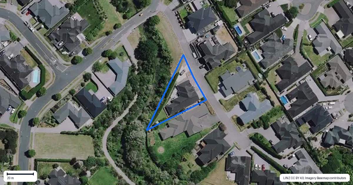 Property context map for 12 Trent Lane, Flagstaff, Hamilton