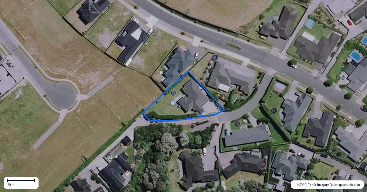 Property context map for 9 Nicks Way, Flagstaff, Hamilton