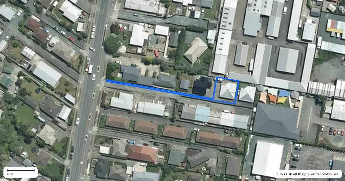 Property context map for 125A Muritai Street, Tahunanui, Nelson