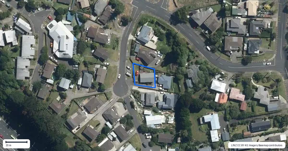 Property context map for 6 Wilkie Place, Mount Wellington, Auckland