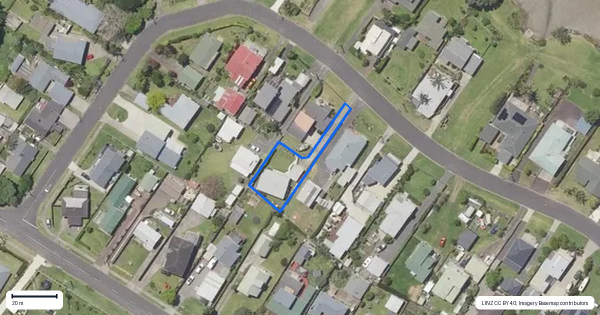 Property context map for 31A Roretana Drive, Athenree, Waihi Beach