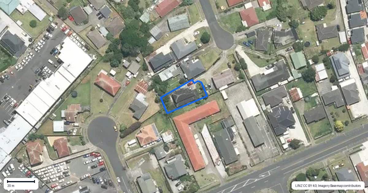 Property context map for 15A Grantham Road, Papatoetoe, Auckland