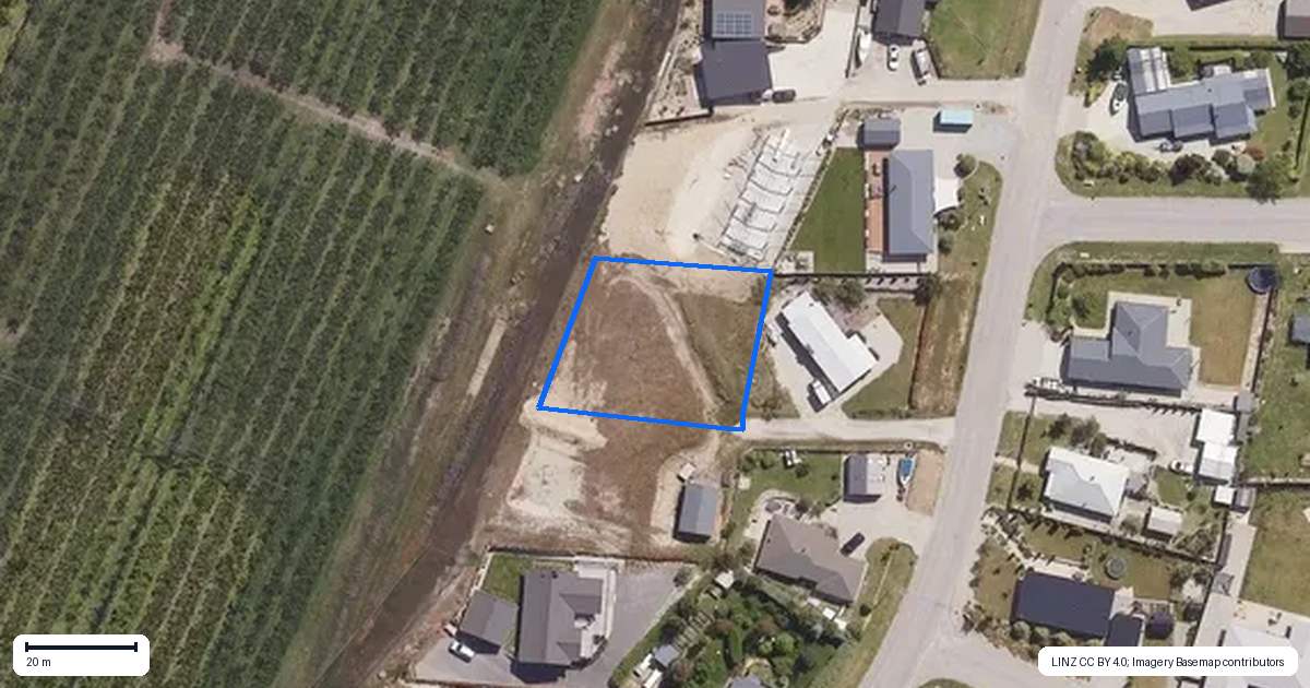 Property context map for 19A Missy Crescent, Mount Pisa, Cromwell