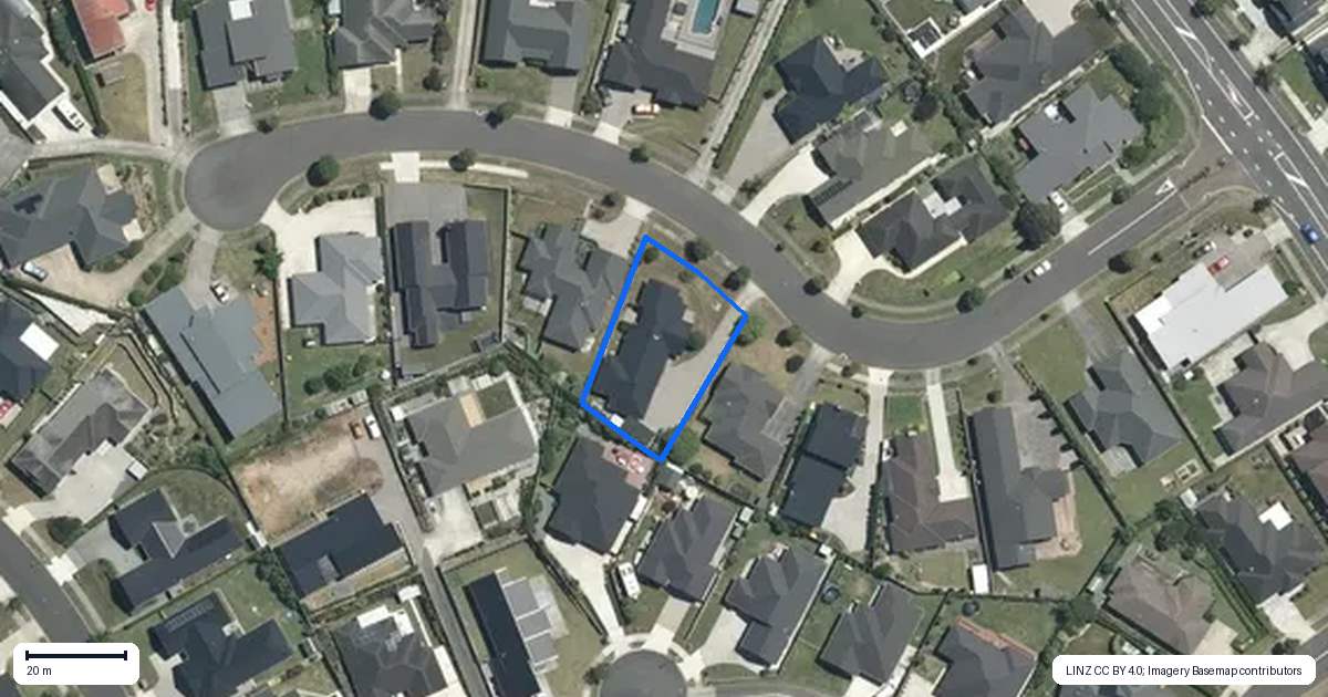 Property context map for 13 Ballybunnion Crescent, Morrinsville