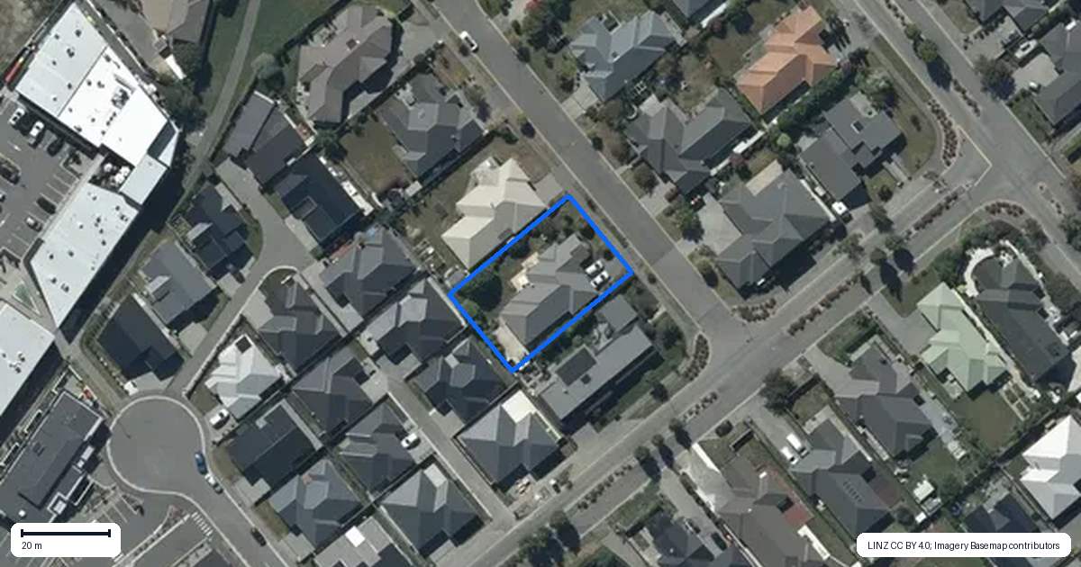 Property context map for 3 Pointsman Place, Prebbleton