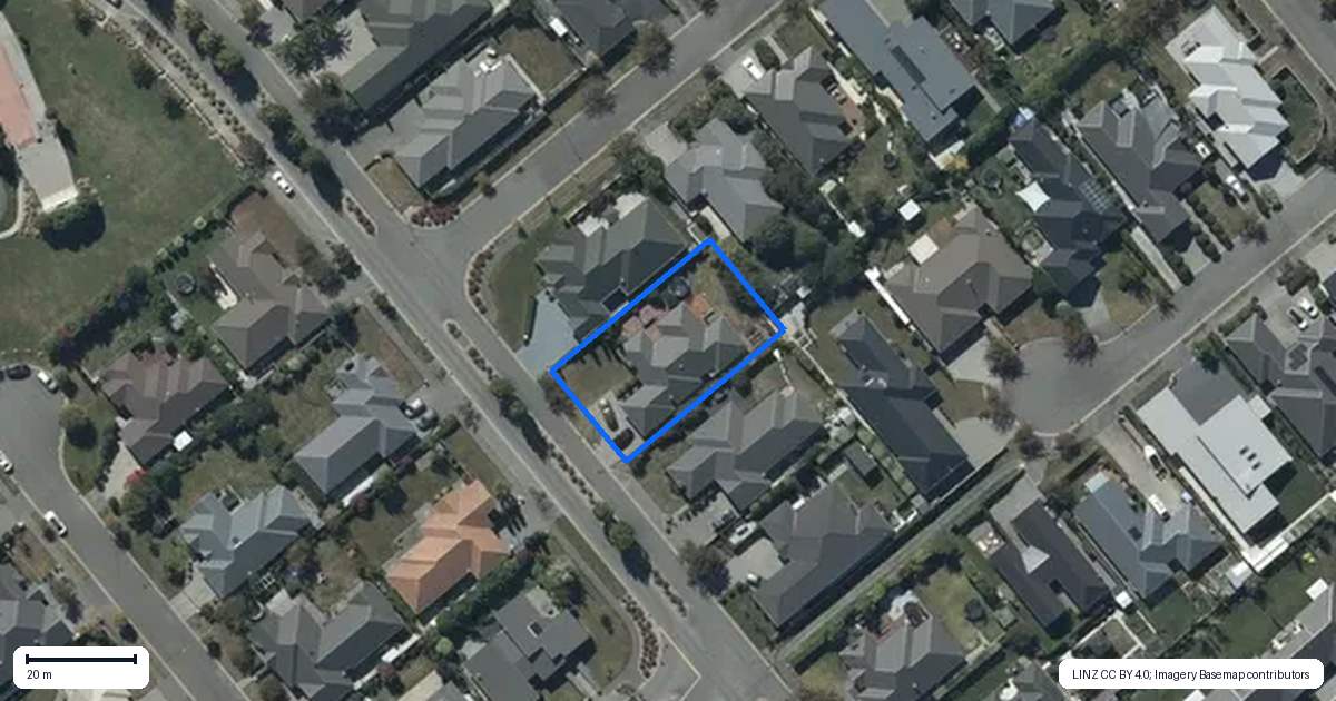 Property context map for 19 Stationmasters Way, Prebbleton