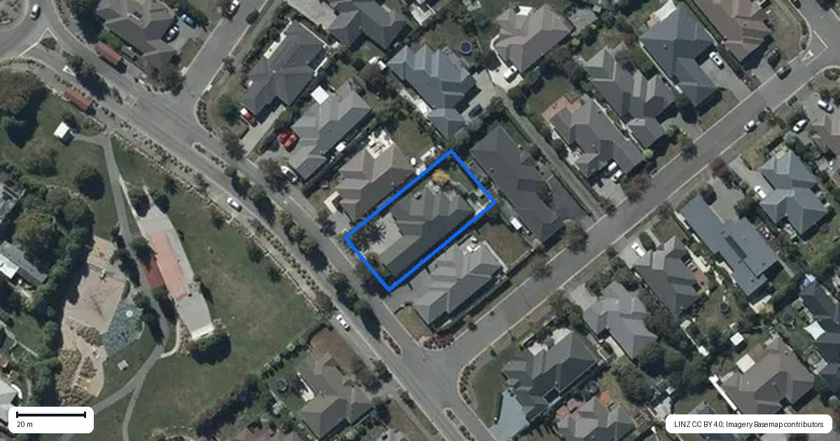 Property context map for 11 Stationmasters Way, Prebbleton