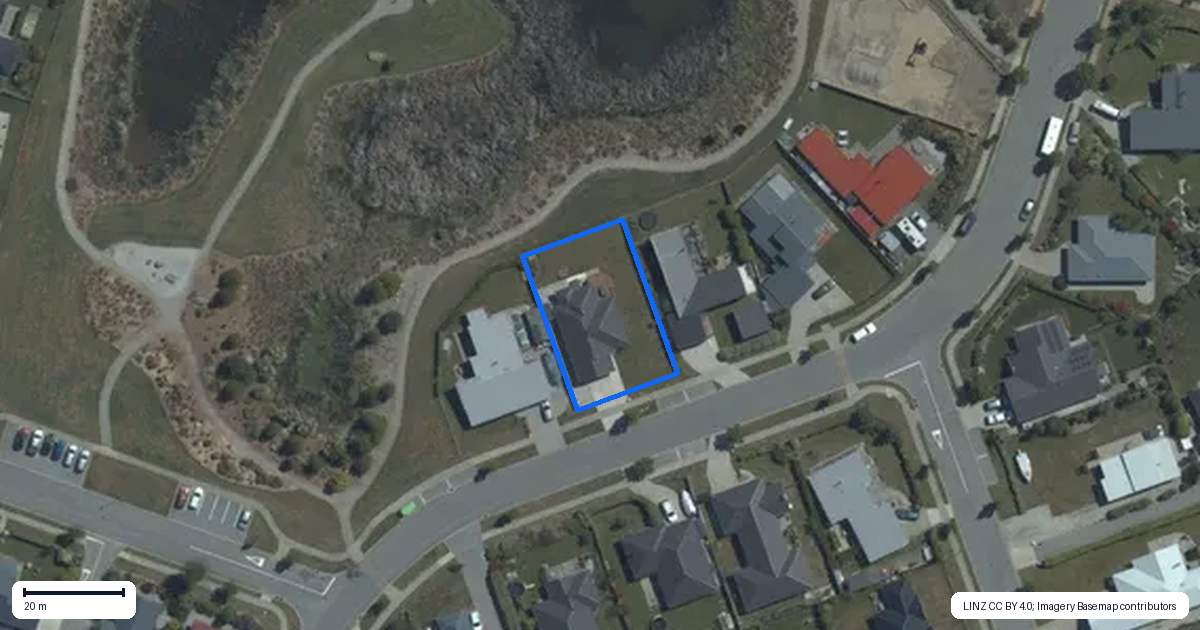 Property context map for 28 Sherwin Avenue, Albert Town, Wanaka