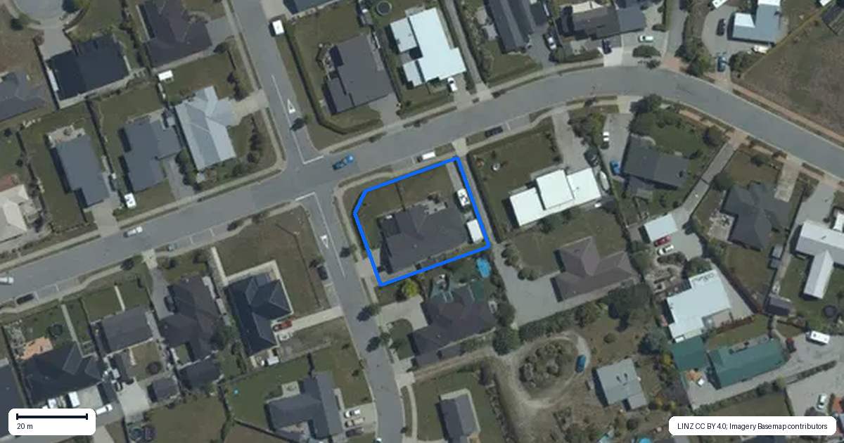 Property context map for 21 Finch Street, Albert Town, Wanaka