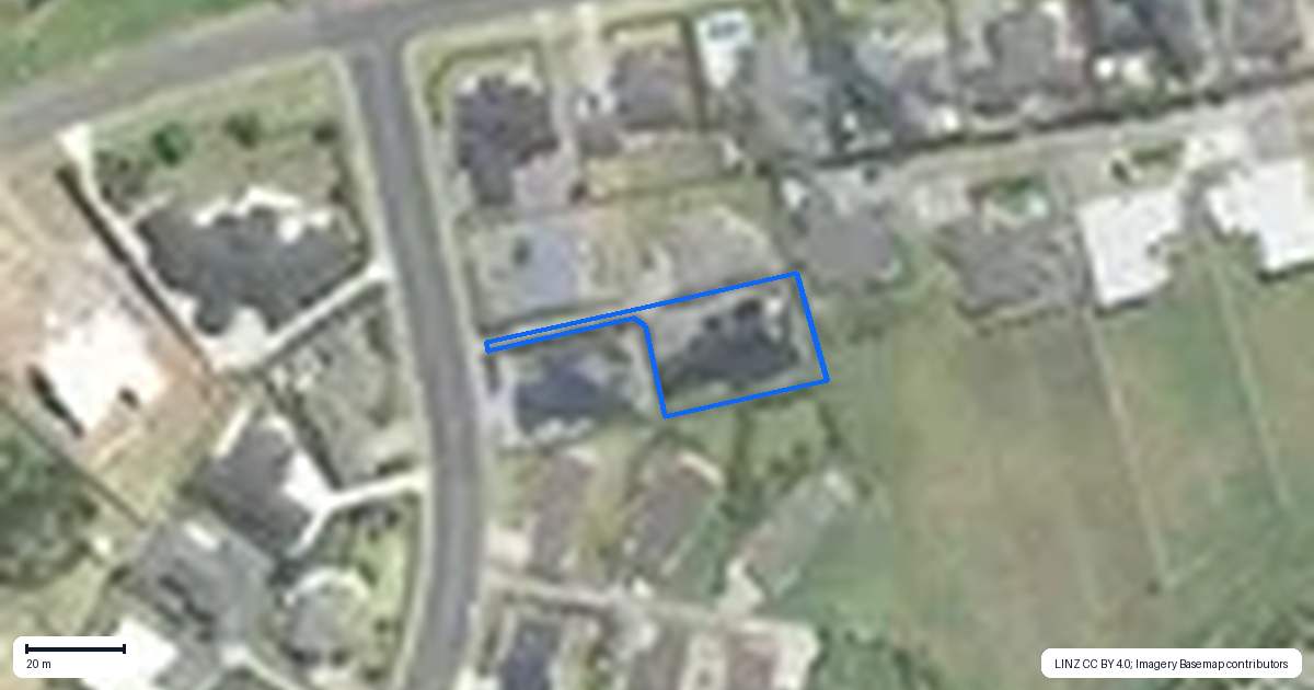 Property context map for 7 Abby Close, Pukekohe