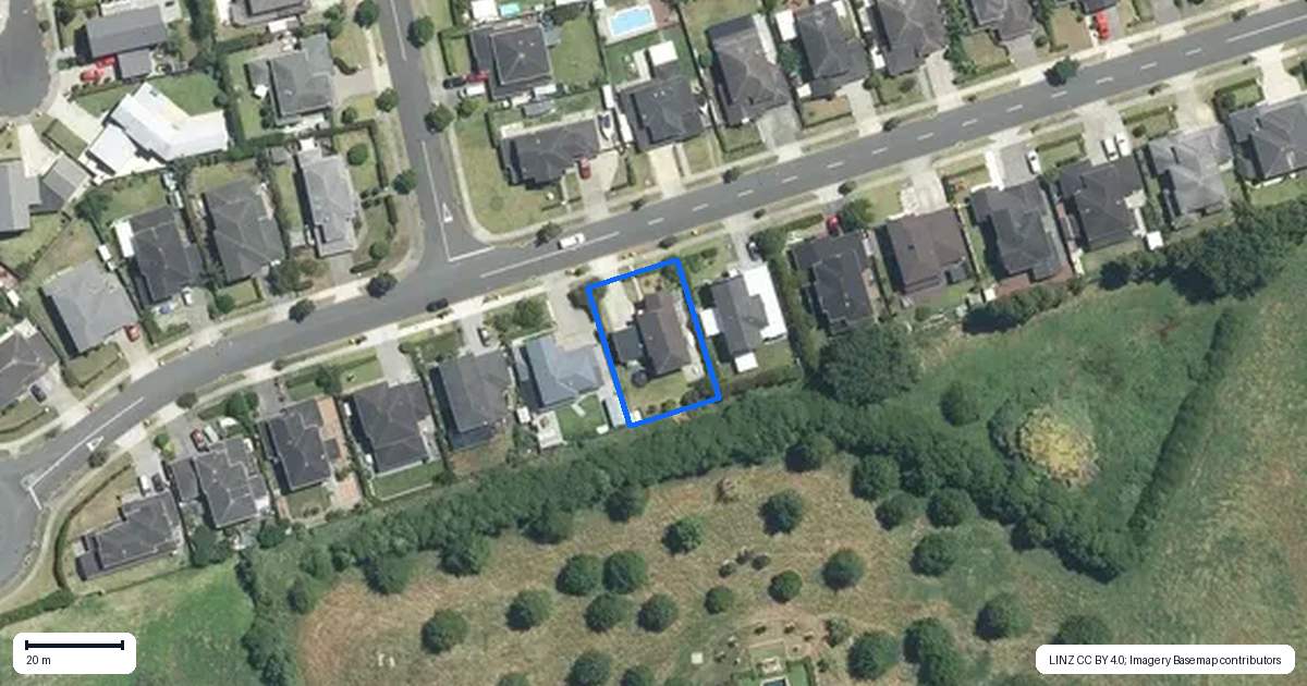 Property context map for 26 Wawatai Drive, Karaka, Papakura