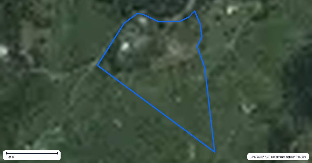Property context map for 151 Rayners Road, Hira