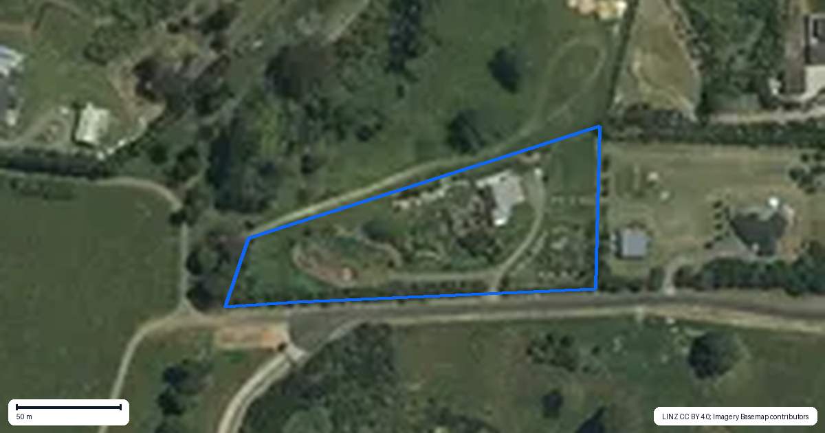 Property context map for 60 Resolution Rise, Cooks Beach, Whitianga