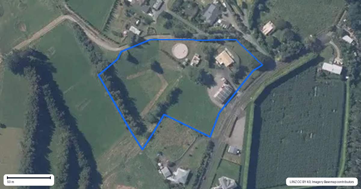Property context map for 67 Laurel Drive, Whakamarama
