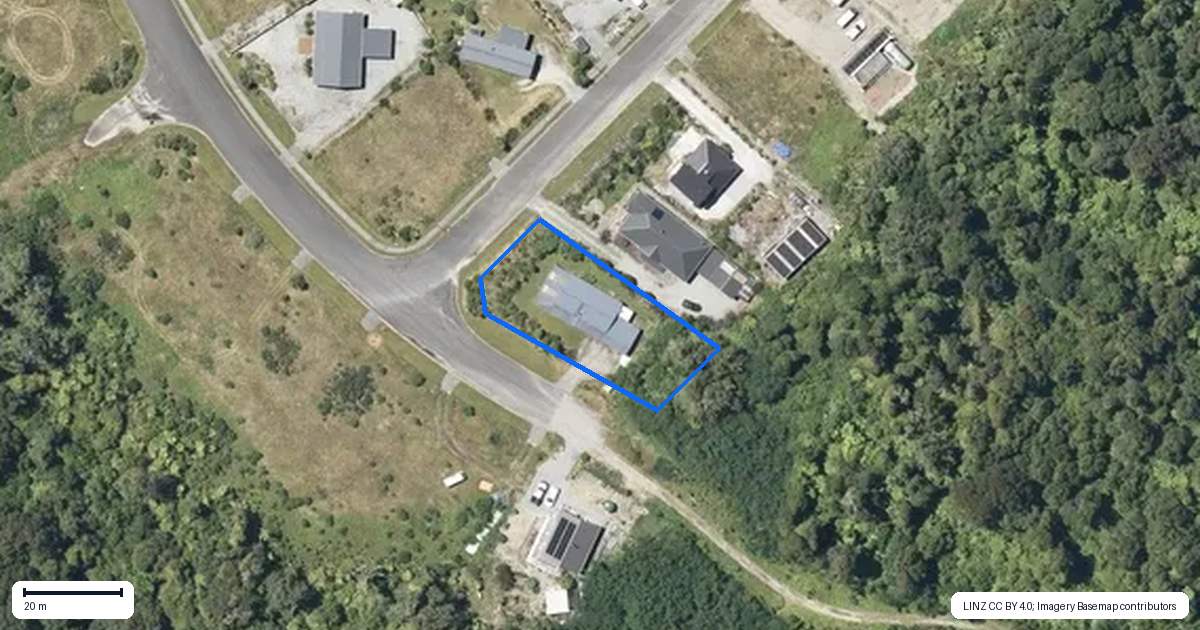 Property context map for 2 Alymer Place, Franz Josef/Waiau