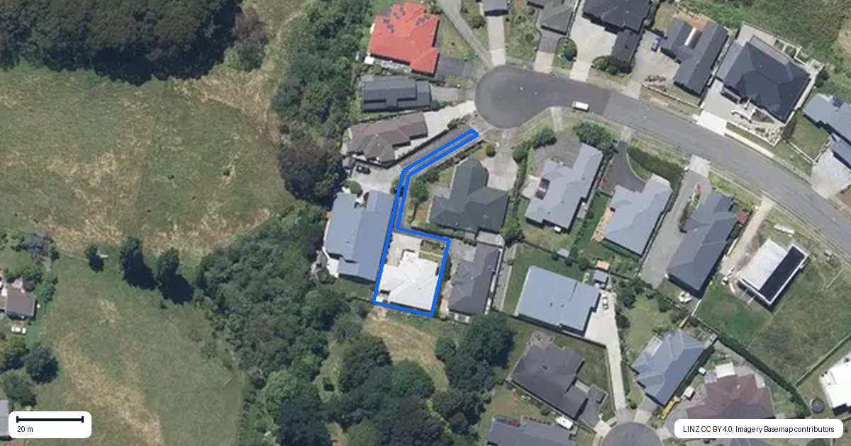 Property context map for 27 Lithgow Drive, Otamatea, Whanganui