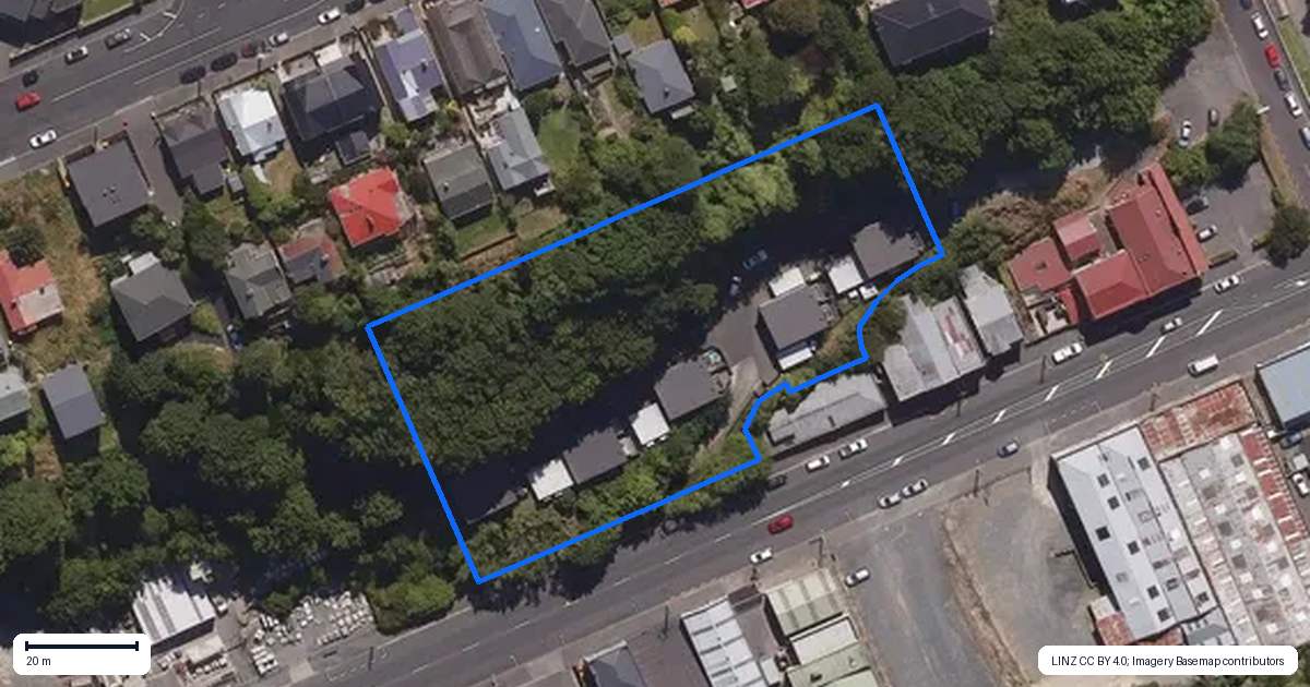 Property context map for 66J MacLaggan Street, Dunedin Central, Dunedin