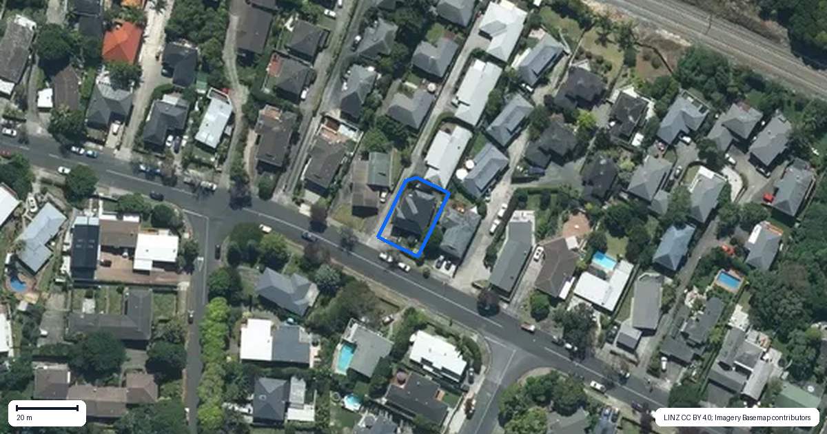 Property context map for 112A Gowing Drive, Meadowbank, Auckland