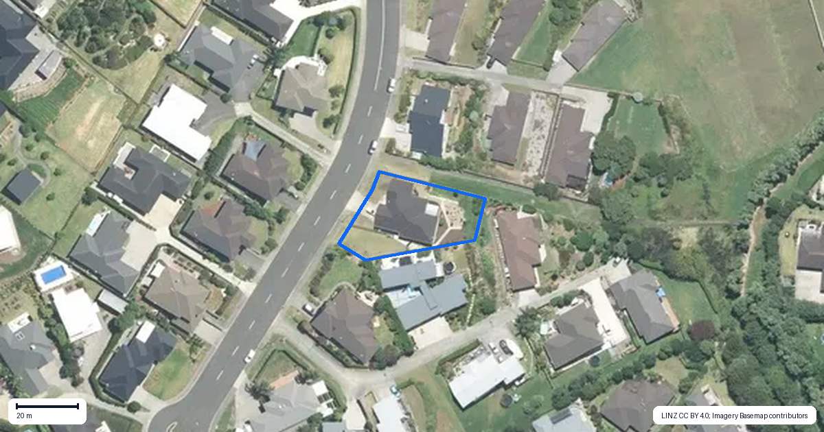 Property context map for 25 Abby Close, Pukekohe