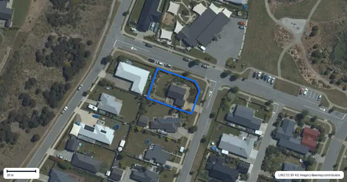 Property context map for 2 Snowberry Street, Albert Town, Wanaka