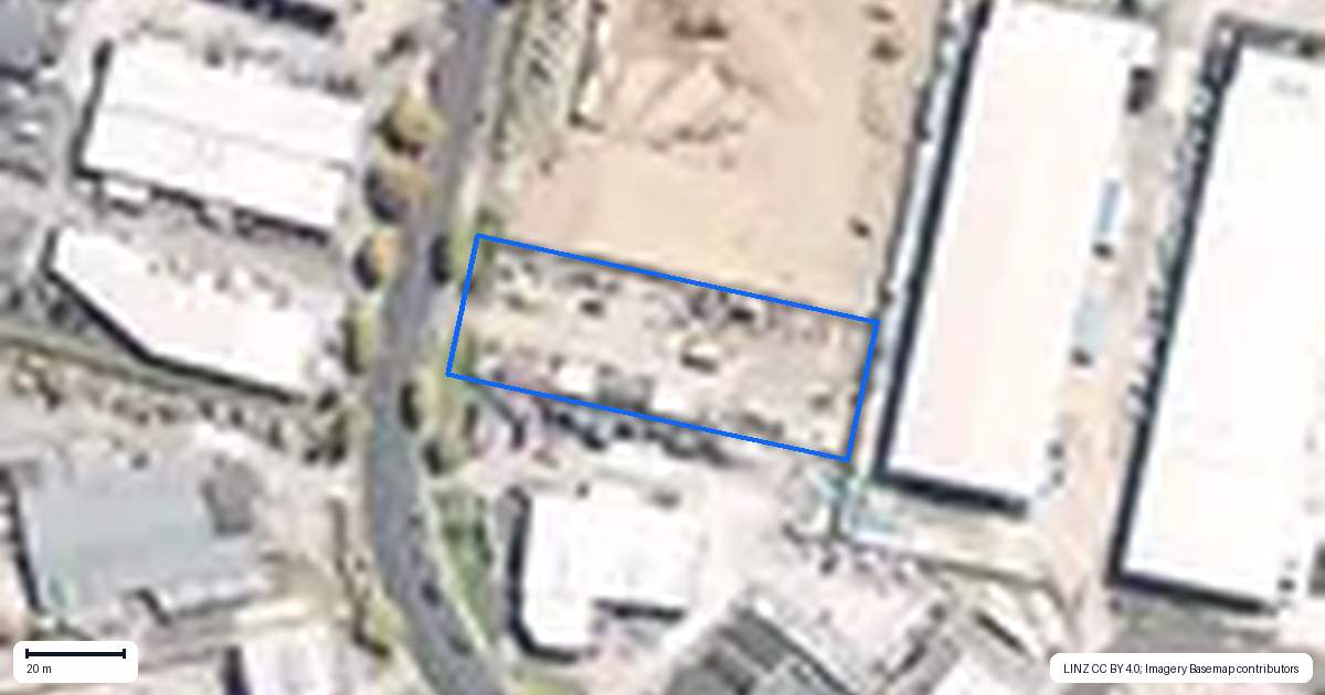 Property context map for 18 Trugood Drive, East Tamaki, Auckland