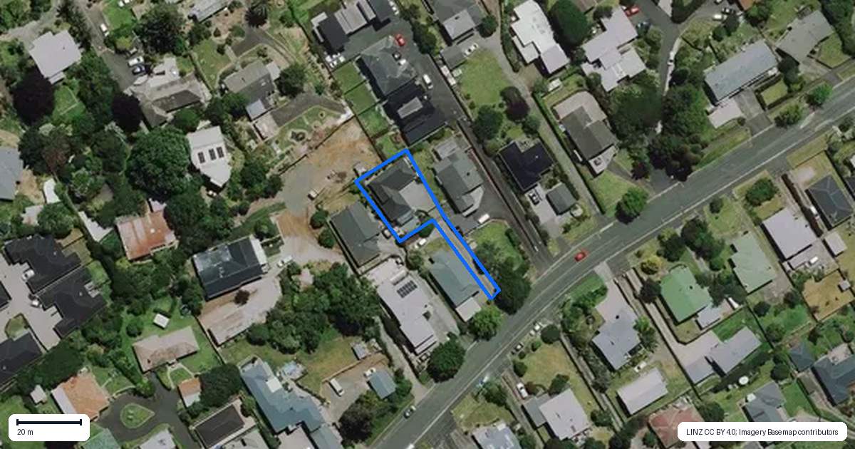 Property context map for 34A Mahoe Street, Melville, Hamilton