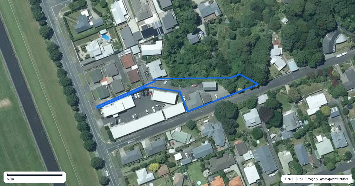 Property context map for 135C Coronation Avenue, Welbourn, New Plymouth
